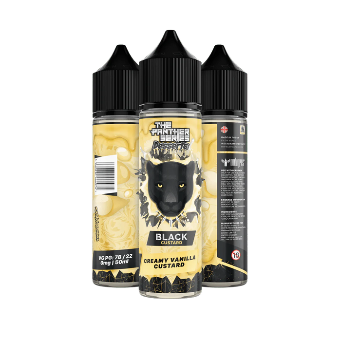 Black Custard 50ml Shortfill